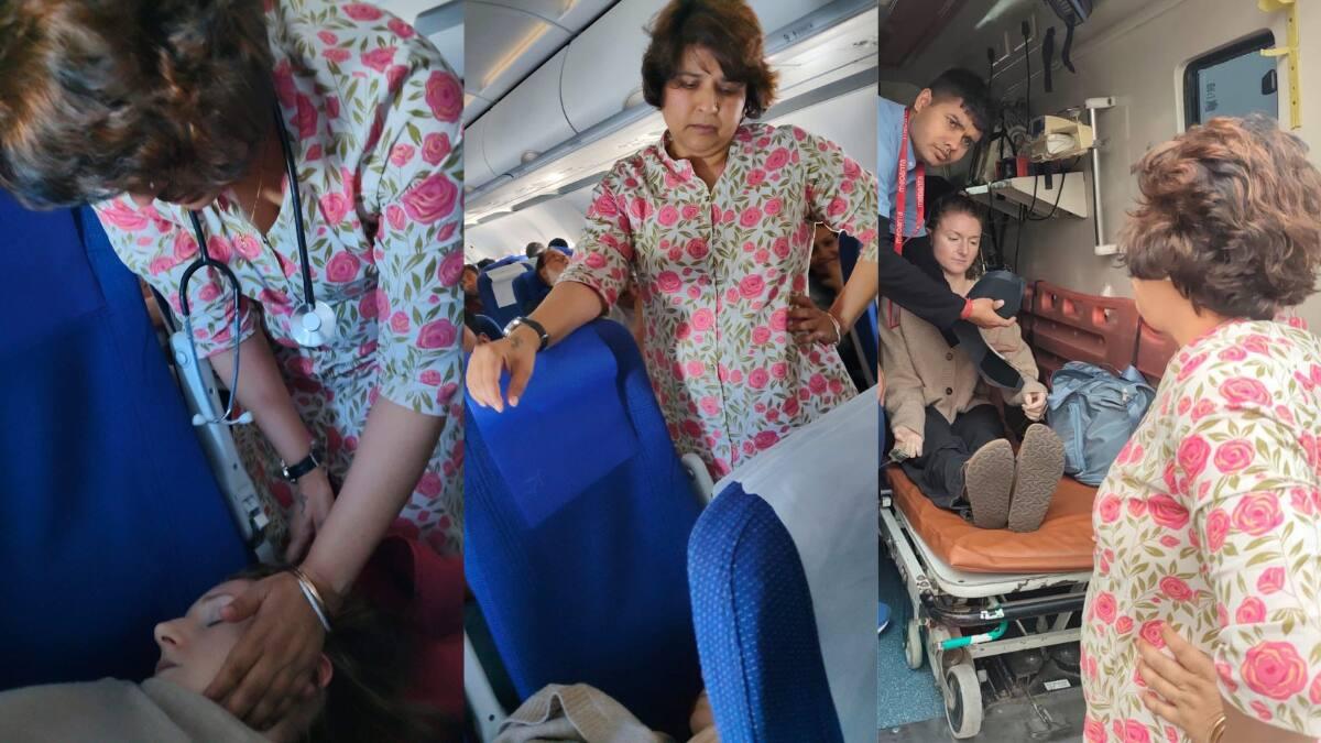 Karnataka ex-MLA Dr Anjali Nimbalkar saves American passenger’s life mid-air with timely CPR