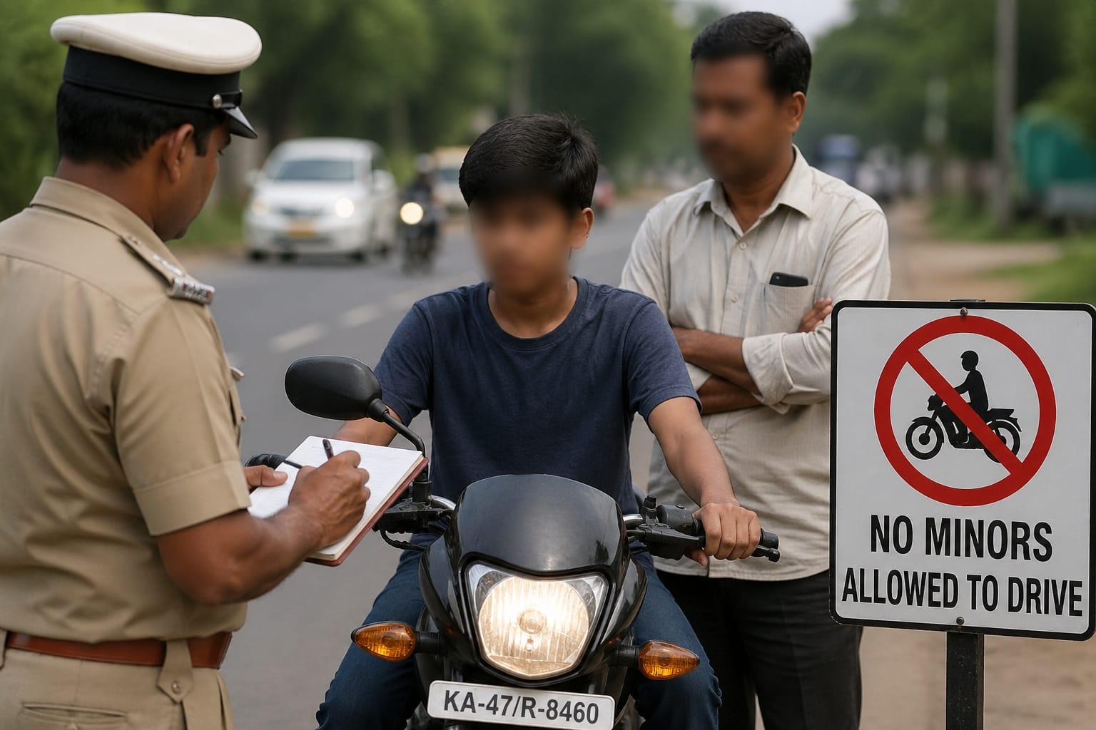 Bhatkal court slaps ₹25,000 fine on owner for letting minor ride two-wheeler