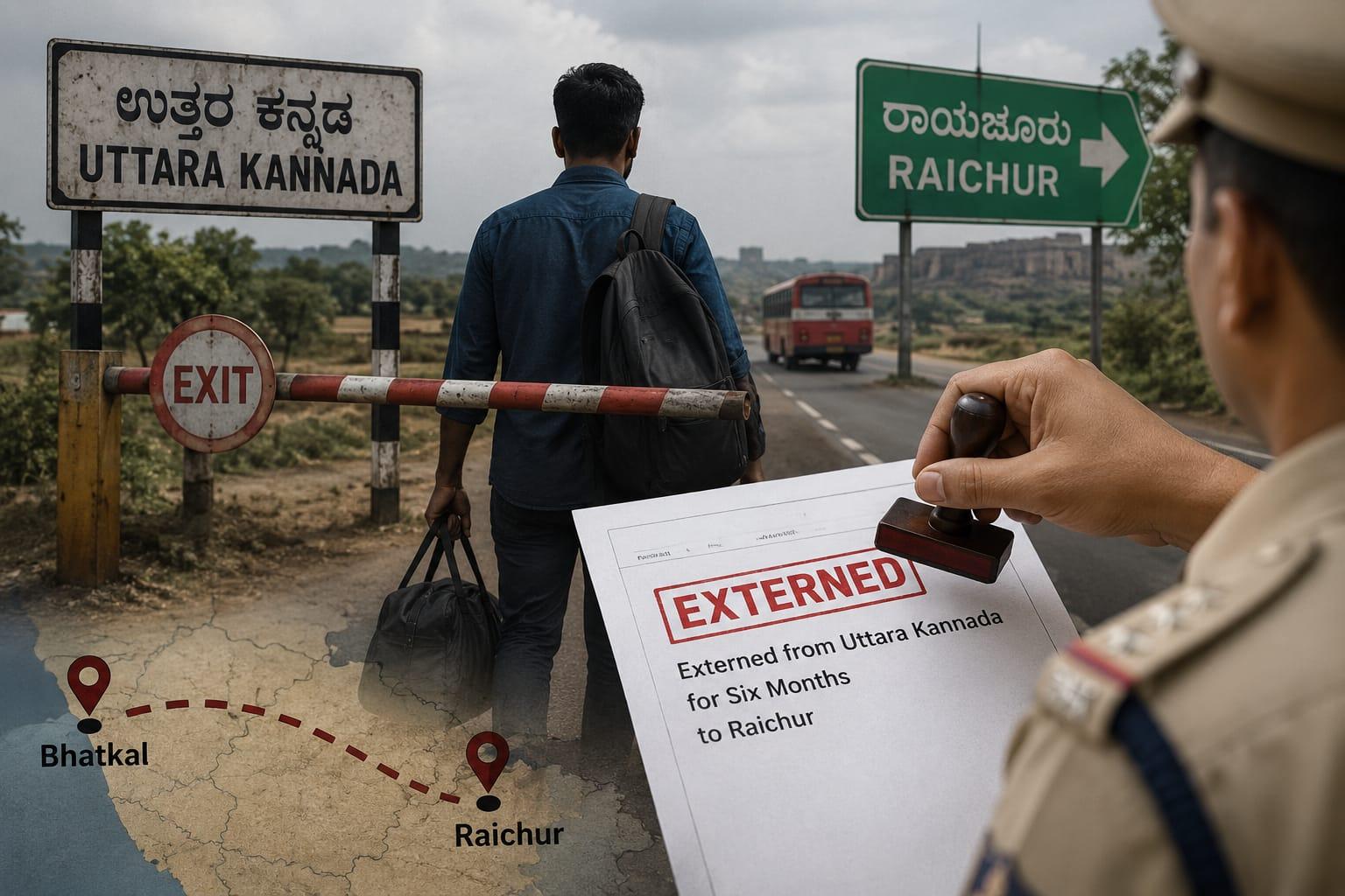 Bhatkal resident externed from Uttara Kannada for six months
