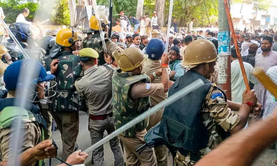 Bareilly tensions: Friday prayers trigger clash between police and locals over 'I Love Muhammad' posters