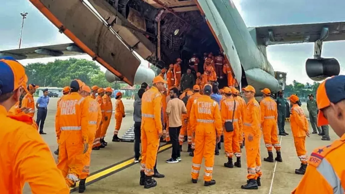 Over 90 rescued by NDRF in cyclone-ravaged Sri Lanka