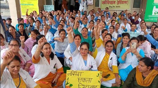 Haryana Govt doctors stage two-hour strike, halting OPD services over pending demands