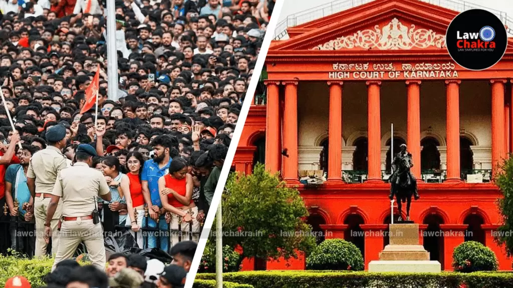 Karnataka High Court directs state to share stampede report with KSCA, RCB, and DNA entertainment