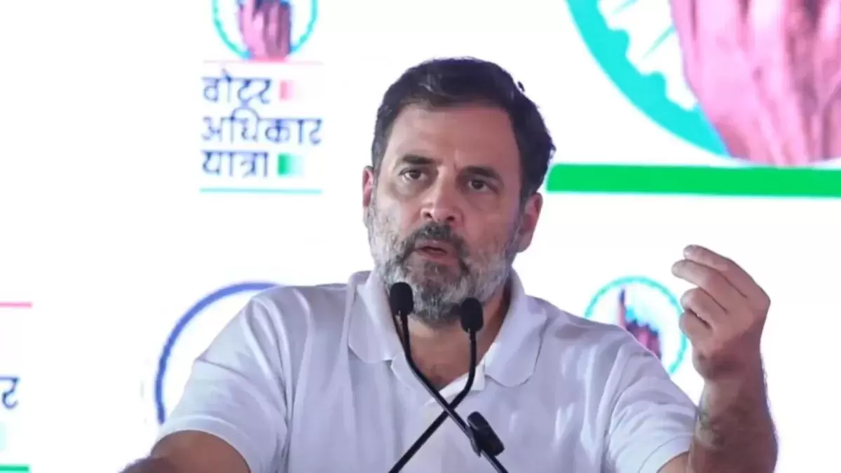 Rahul Gandhi alleges 65 lakh poor removed from Bihar electoral rolls