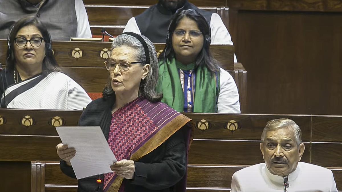 Sonia Gandhi slams Census delay in Rajya Sabha, claims "14 crore people missing out on NFSA benefits"