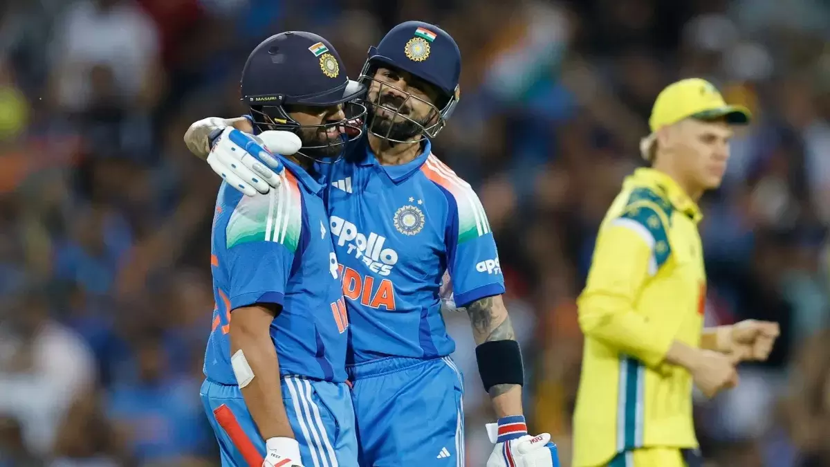 Rohit and Kohli shine as India crush Australia with dominant performance