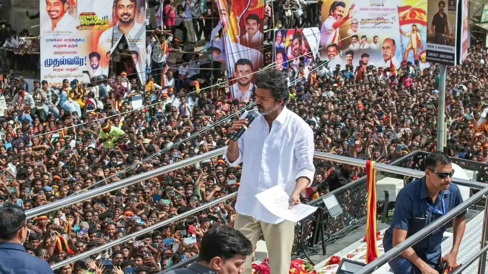 SIT chief begins investigation into Karur stampede at TVK rally